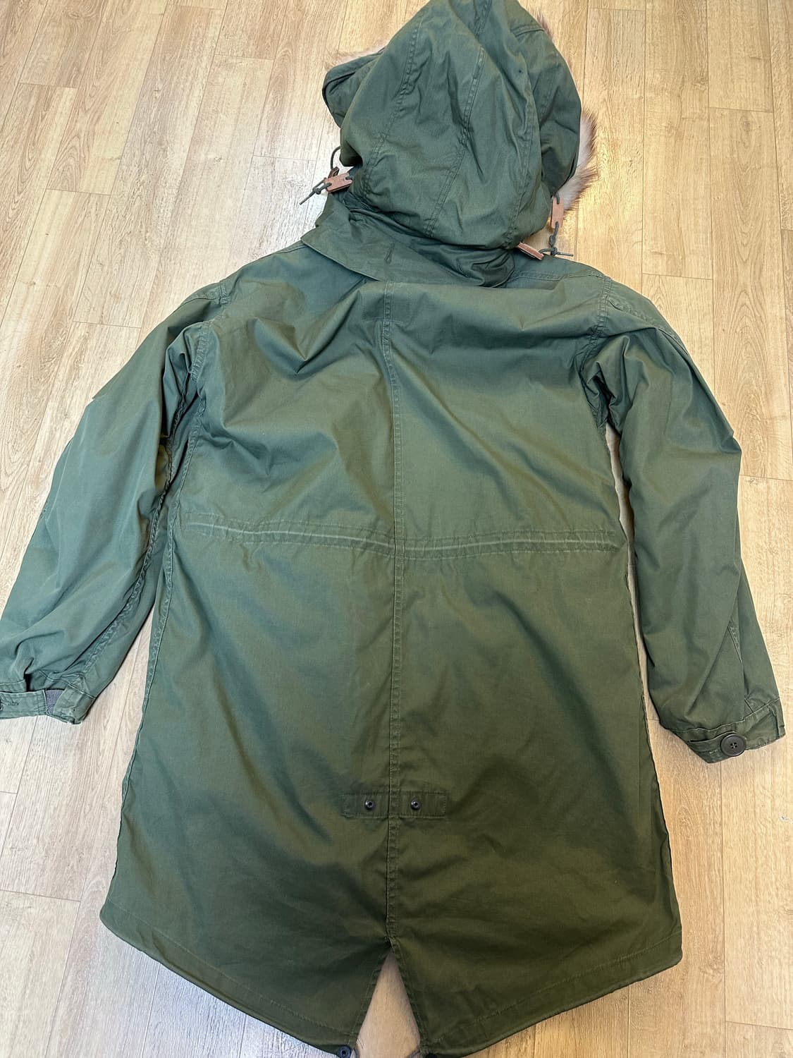 M65 Fishtail XS / 오리지널 (외피+내피+코요테 털 후드) 상품이미지2