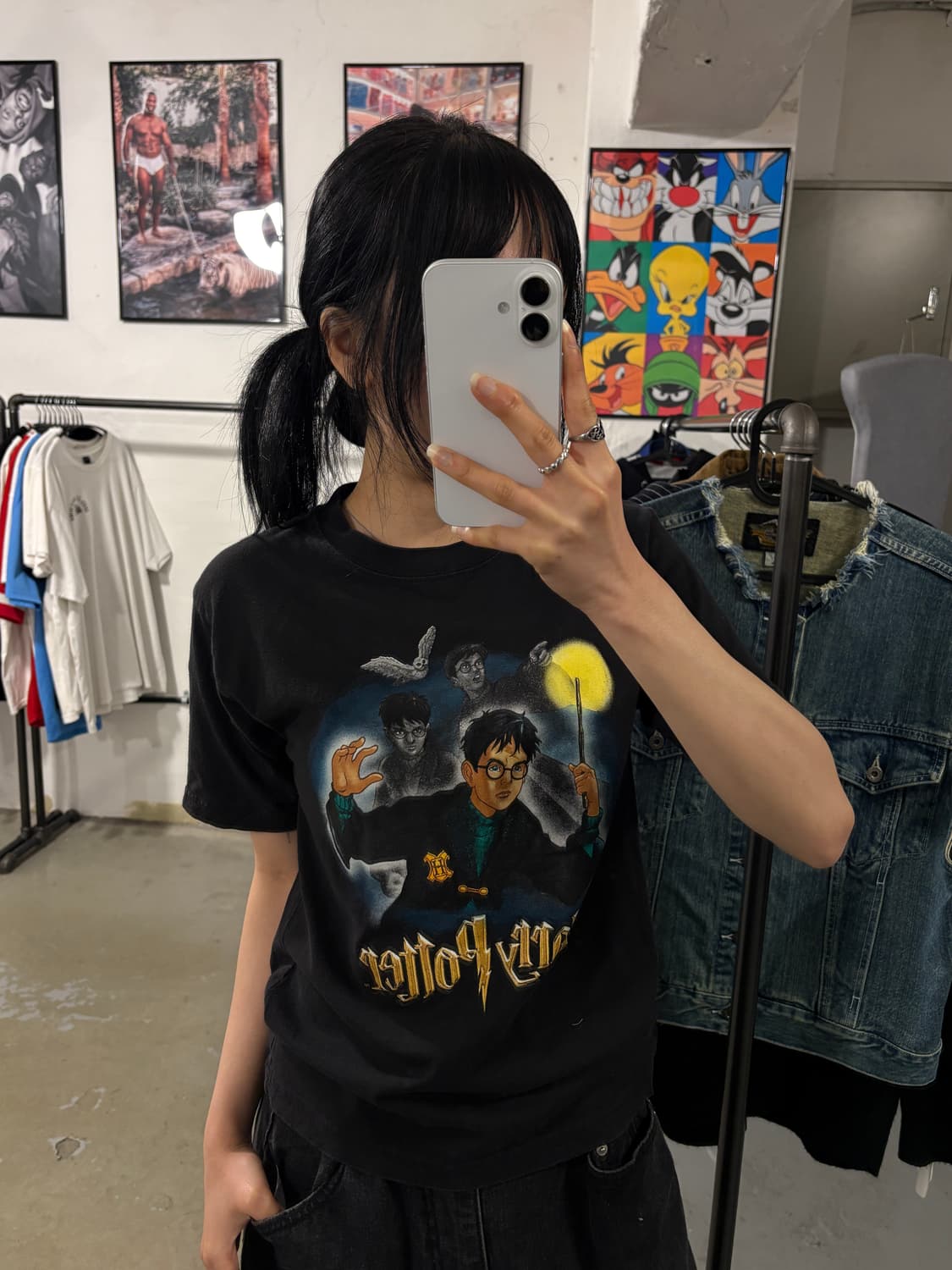 빈티지 해리포터 반팔  상품이미지1