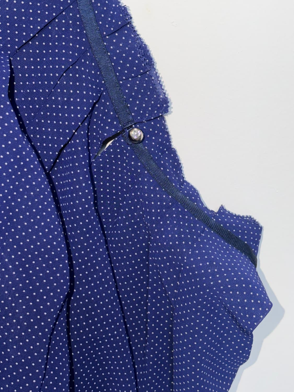 beams lights 빔즈 빈티지 도트 원피스 나시 상품이미지3