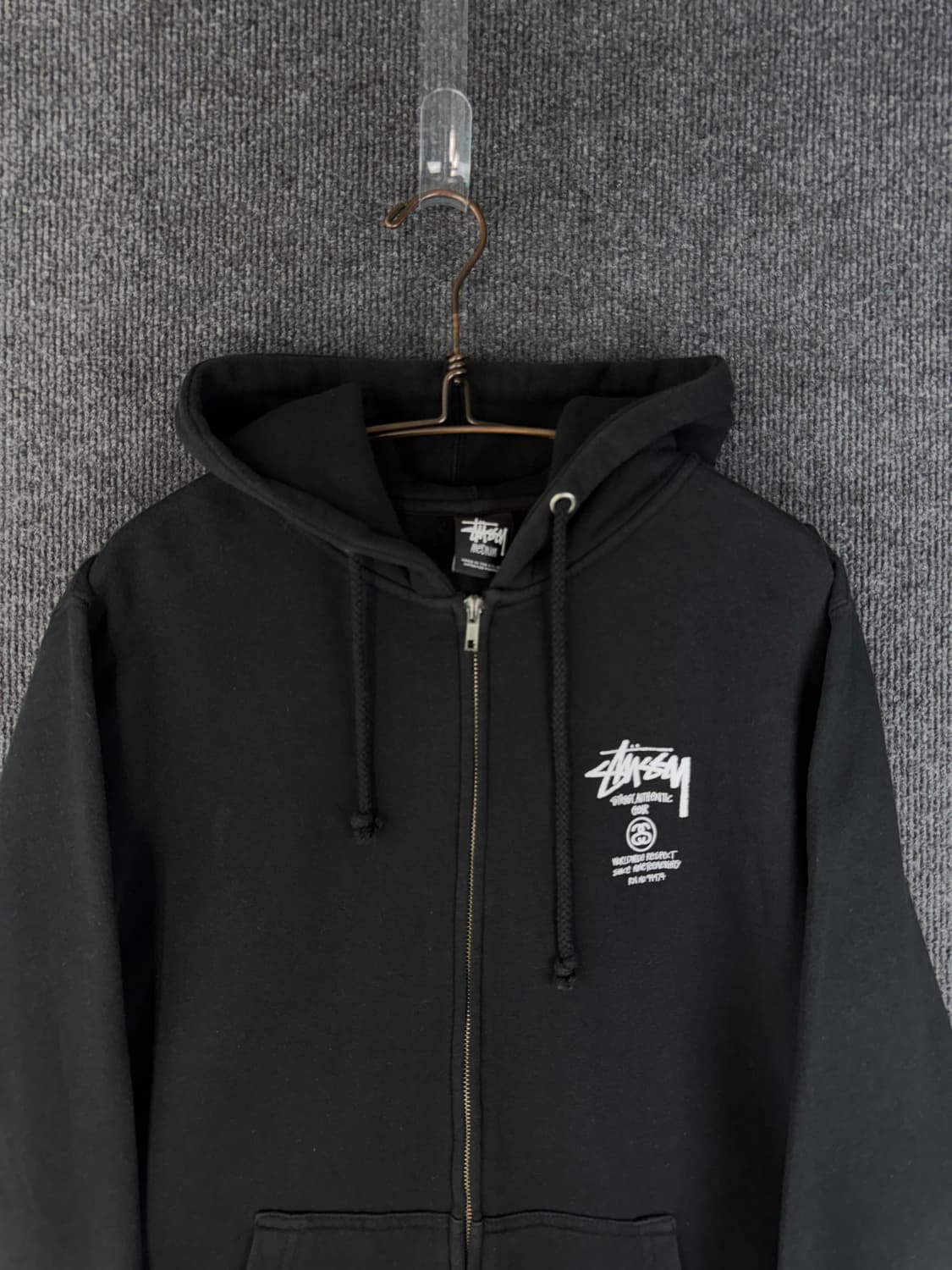 스투시 월드투어 어센틱 후드집업 상품이미지4