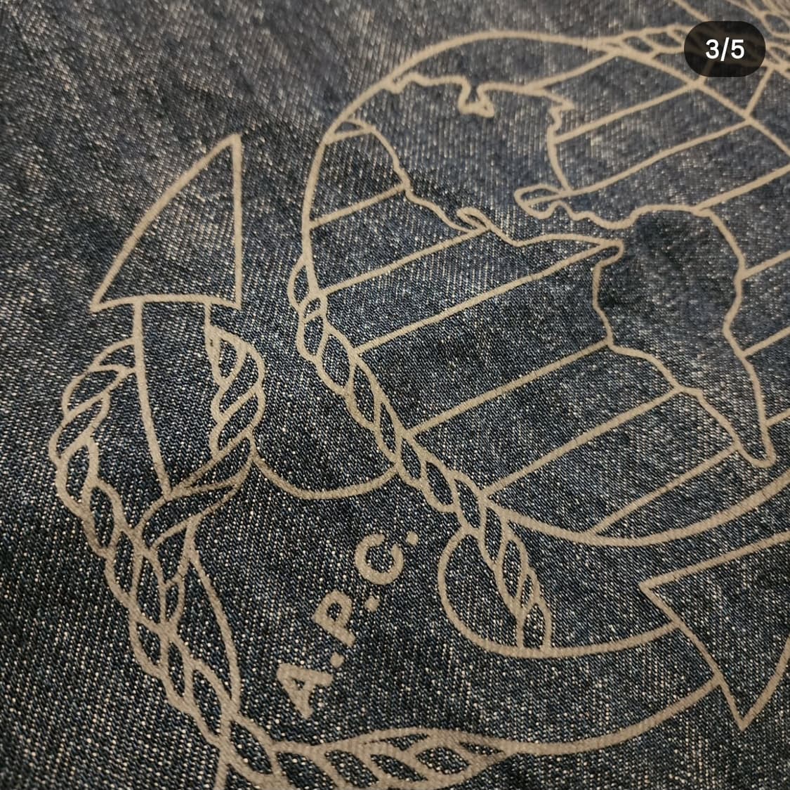 A.P.C. 데님 토트백 상품이미지4