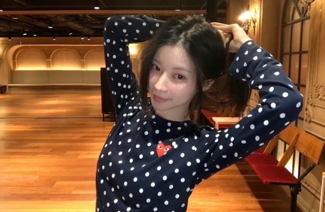 플레이 꼼데가르송 도트 롱슬리브 블랙 상품이미지1