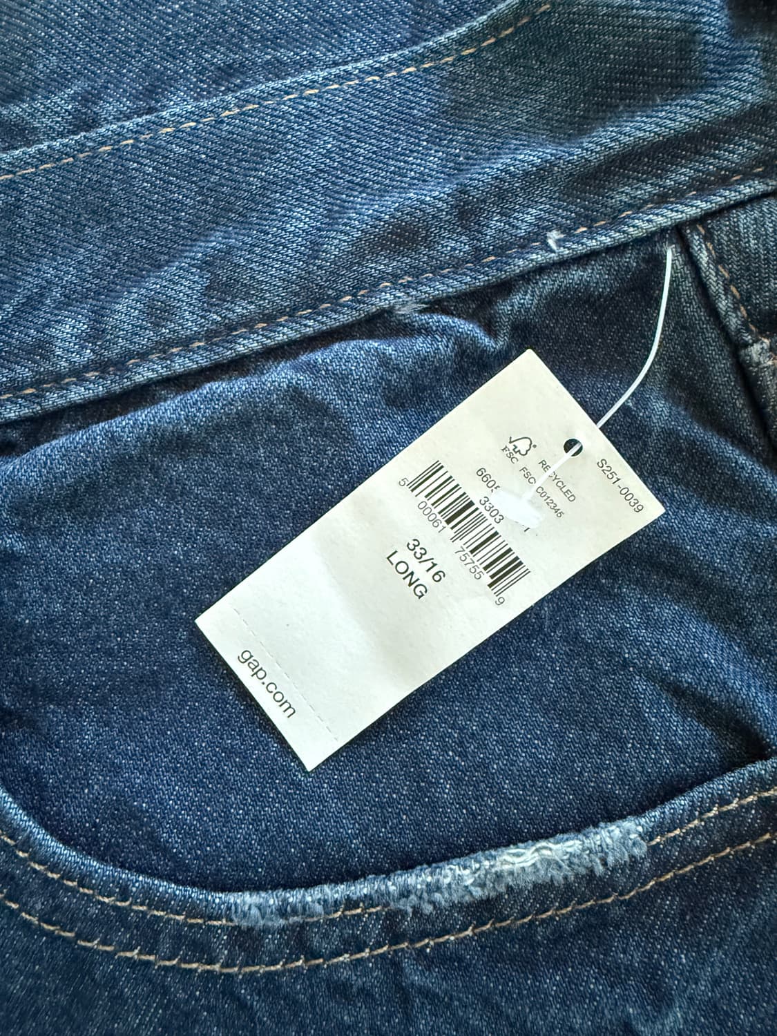 gap 블루데님 33사이즈 상품이미지3