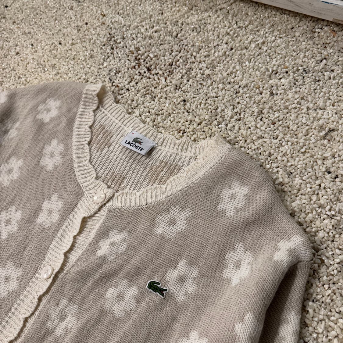 라코스테 긴팔 가디건 ⭐️320 상품이미지2