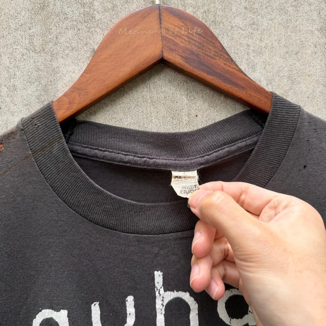 빈티지 80s Bauhuas 티셔츠 상품이미지2