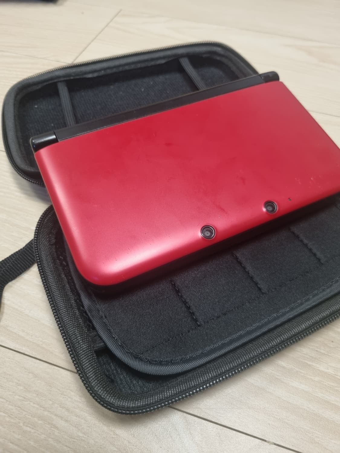 닌텐도 3ds xl 레드 세트(칩5개+케이스+충전기) 상품이미지1