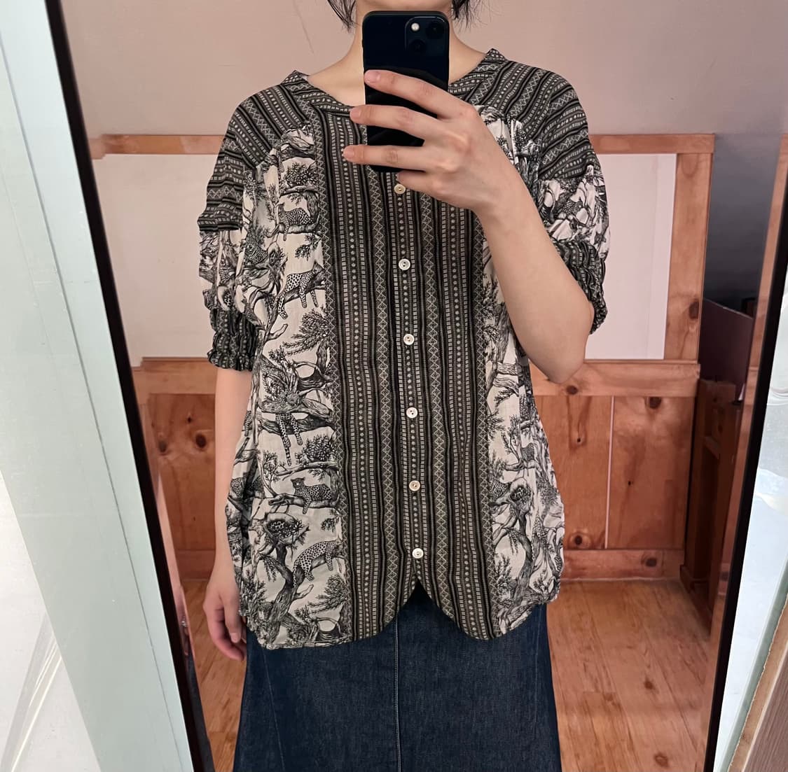 Frapbois x issey miyake 프라보아 셔츠 상품이미지2