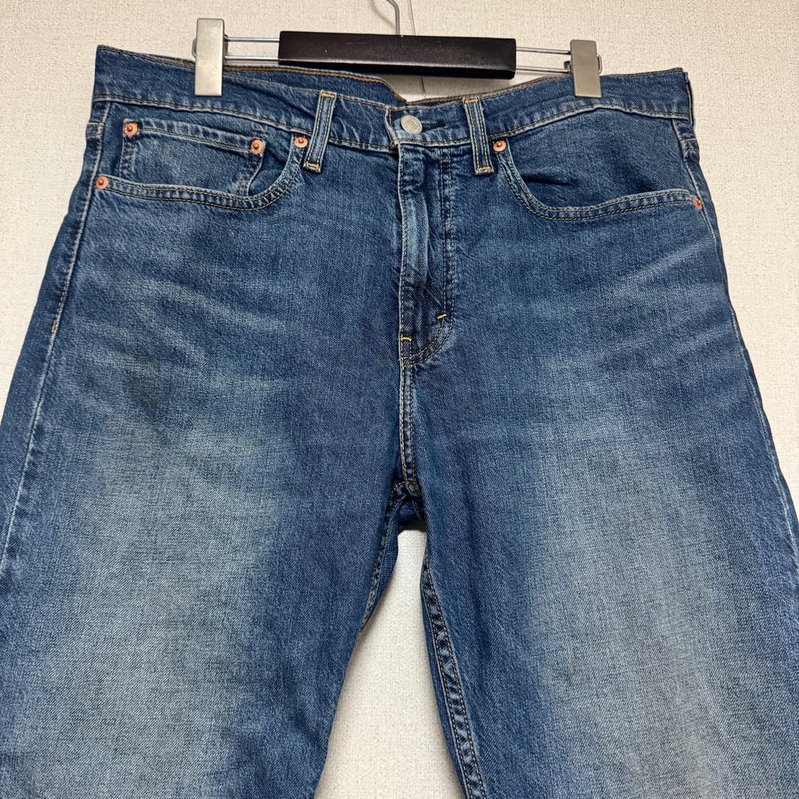 리바이스502 데님 34/ 30 (실착 사진 포함) 상품이미지5
