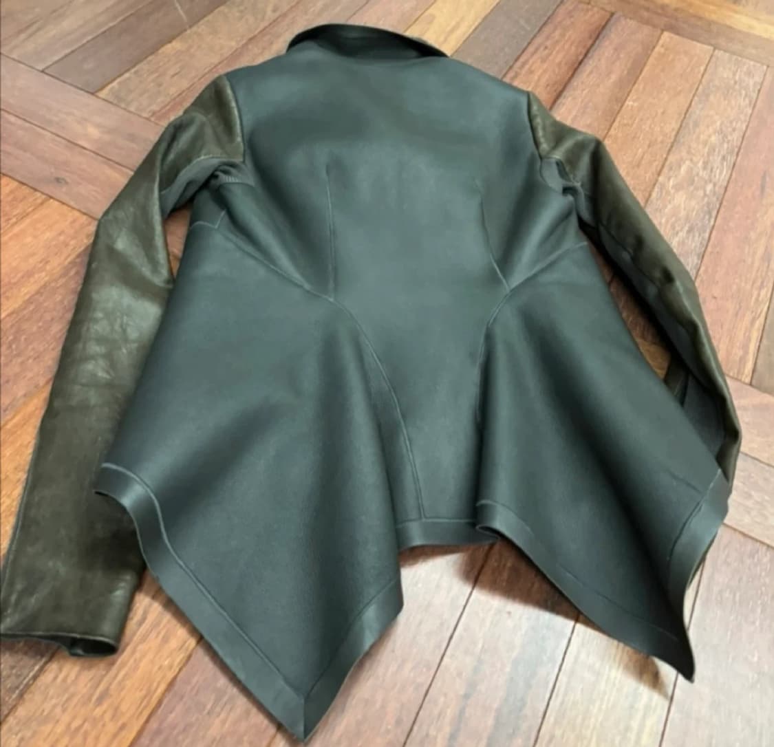 Rick owens 릭오웬스 램스킨 하이넥 무스탕 자켓 40 상품이미지5