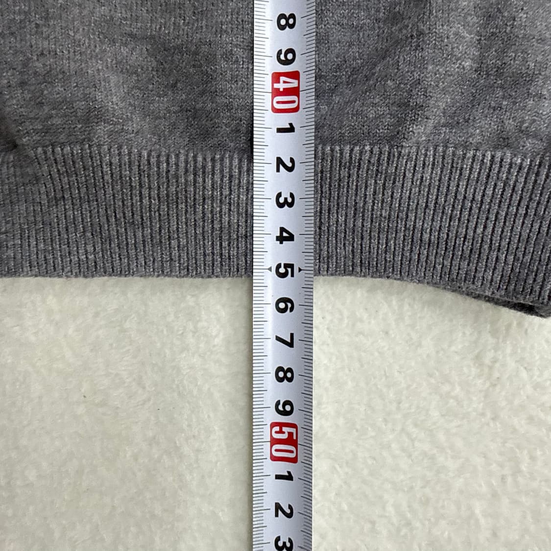 실측확인 골드하트와펜 가디건 (수축) 0311T 상품이미지7