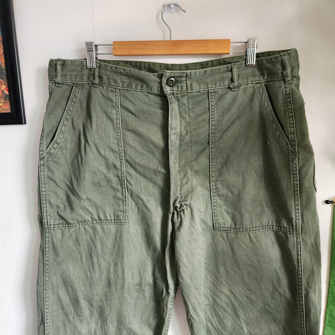 80s US Army fatigue pants(USAmade) 상품이미지2