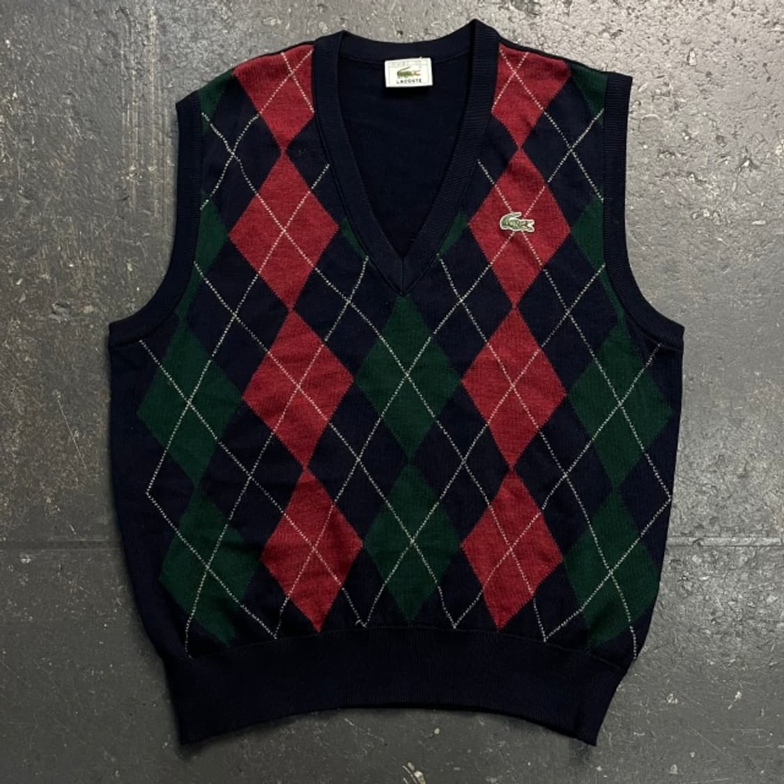 100 라코스테 서광 니트조끼 상품이미지1