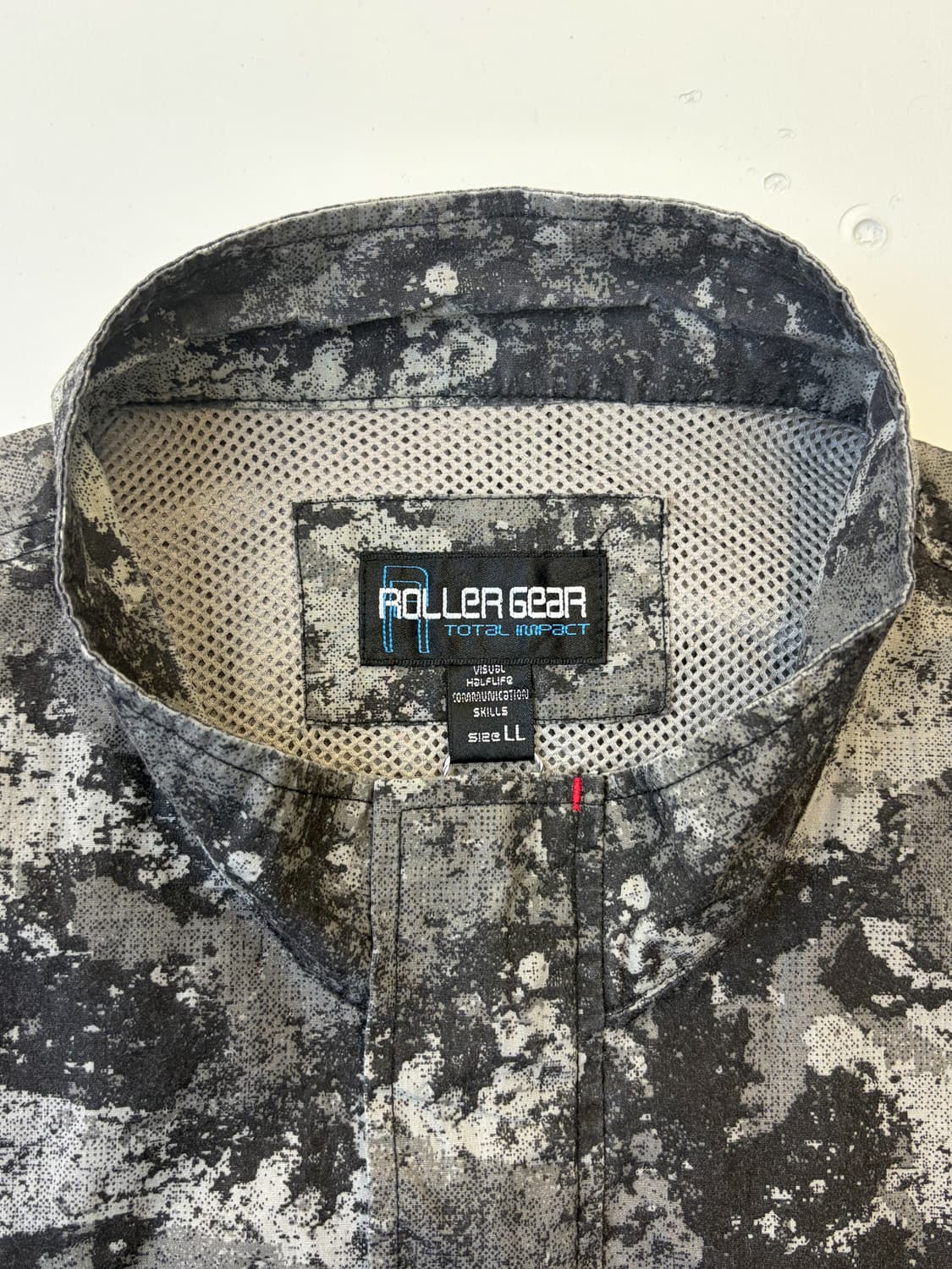 롤러 기어 카모플라쥬 하프 집업 셔츠 상품이미지3
