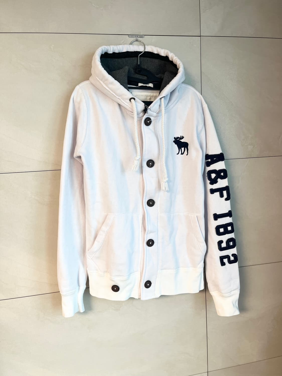 아베크롬비 순록 A&F 대장 후드집업 (S size) 상품이미지2