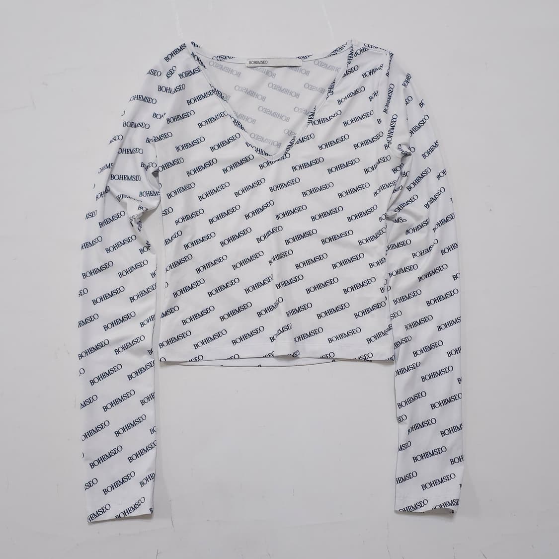 보헤미안서울 로고 롱슬리브 상품이미지2