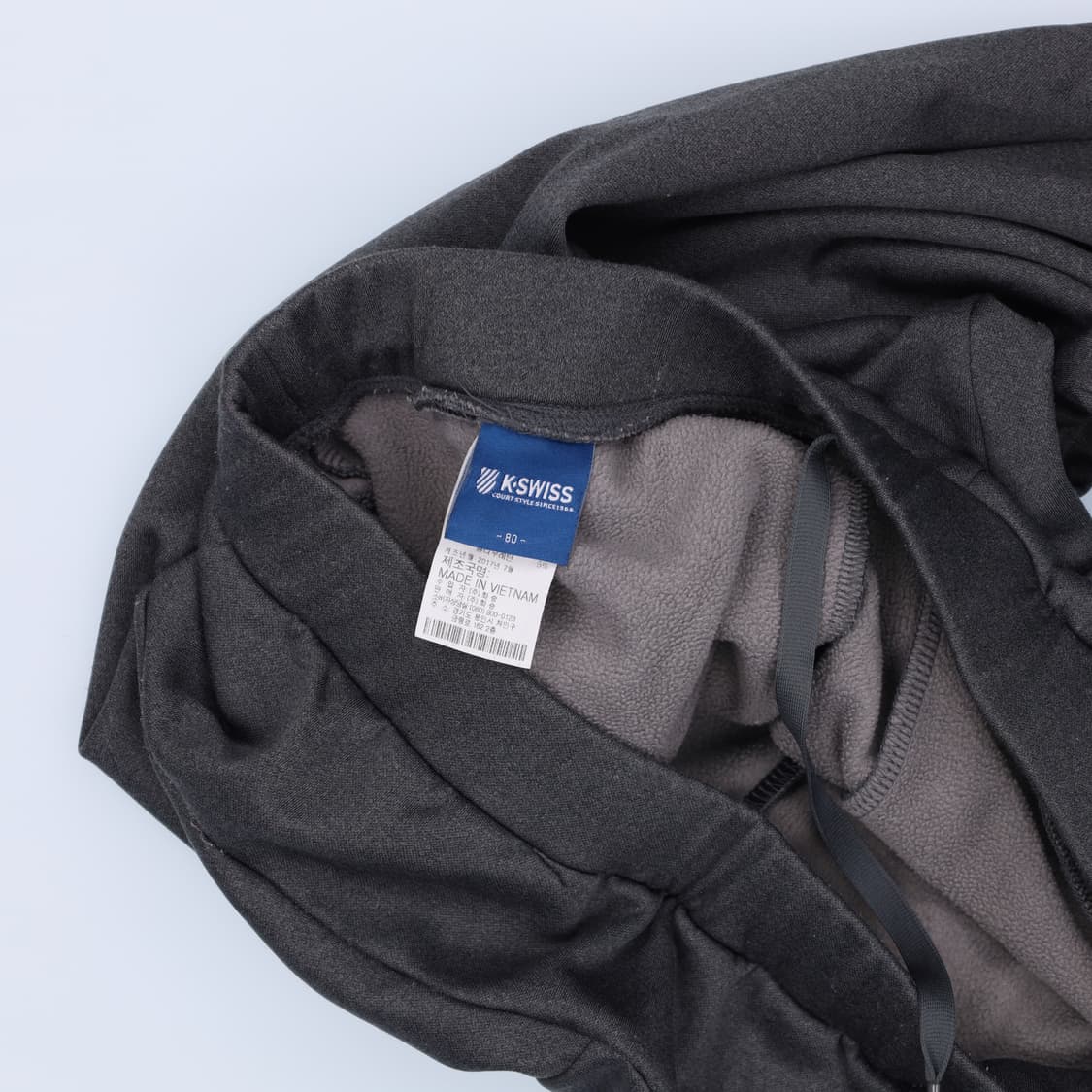 [80] 케이스위스 기모 트레이닝바지 츄리링팬츠 1210H2 상품이미지4