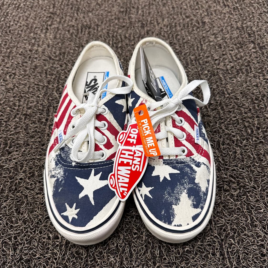 [새상품] VANS 반스 USA 성조기 여성 스니커즈 단화 225 상품이미지1