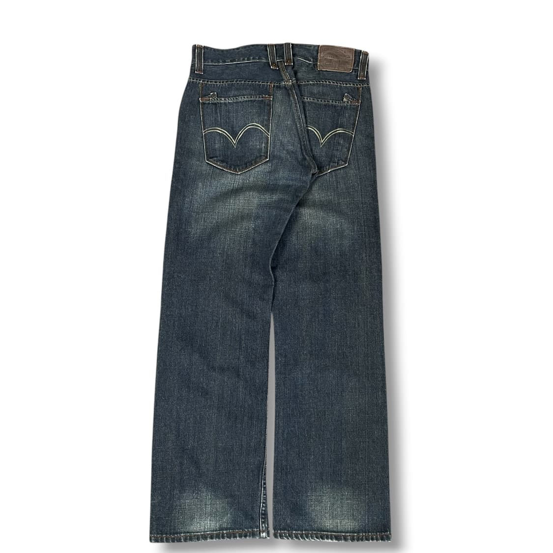 (30) 리바이스 00s 스트레이트핏 진청 데님팬츠 상품이미지2