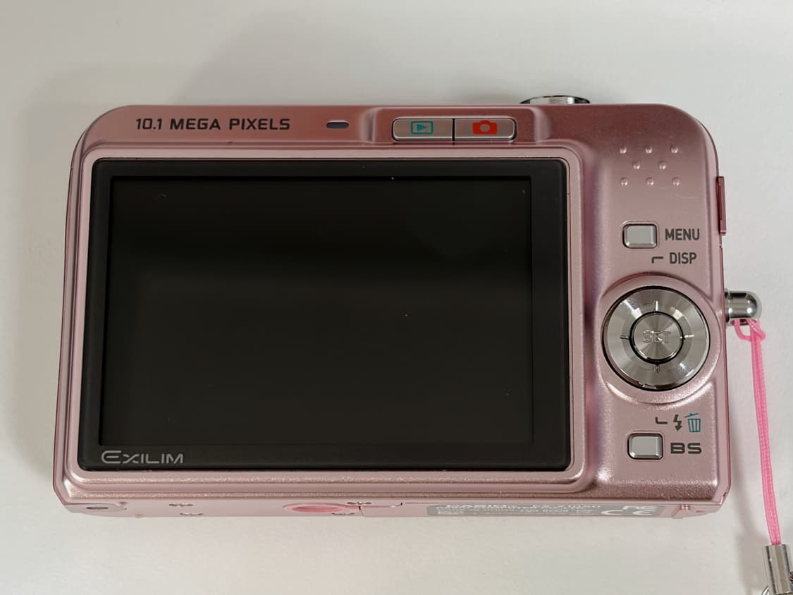카시오 엑슬림 Z1050 귀여운 벚꽃색 디카 상품이미지3