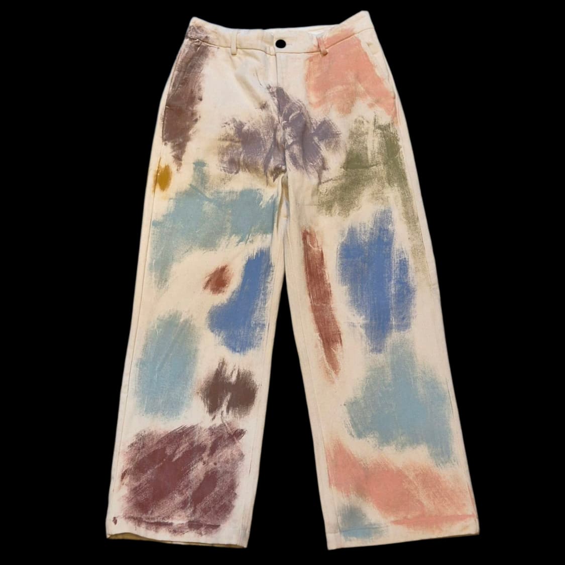 28~29인치 페인팅커스텀 데님팬츠  상품이미지1