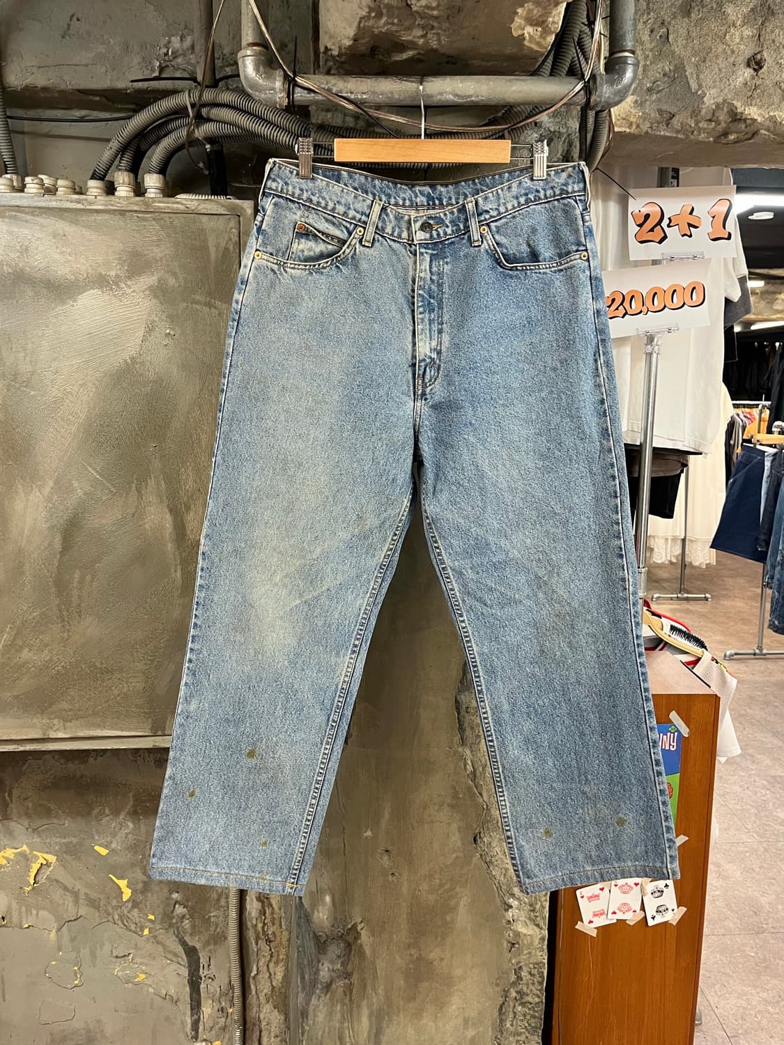 리바이스 오렌지탭 데님 팬츠 220 W92 L86  #csz3957 상품이미지2