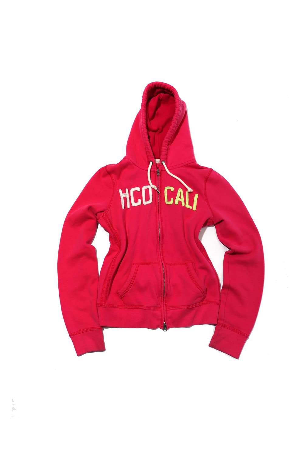 HOLLISTER 핑크 기모 후드집업 women M 상품이미지1