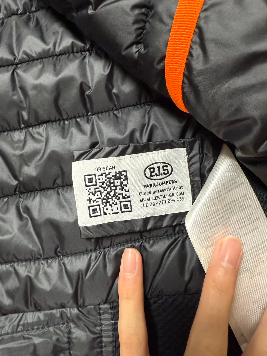 파라점퍼스 제이든 블랙 M 상품이미지2