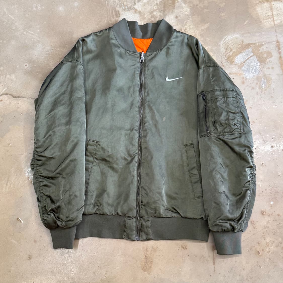 S 나이키 리버시블 ma-1 항공 점퍼 상품이미지2