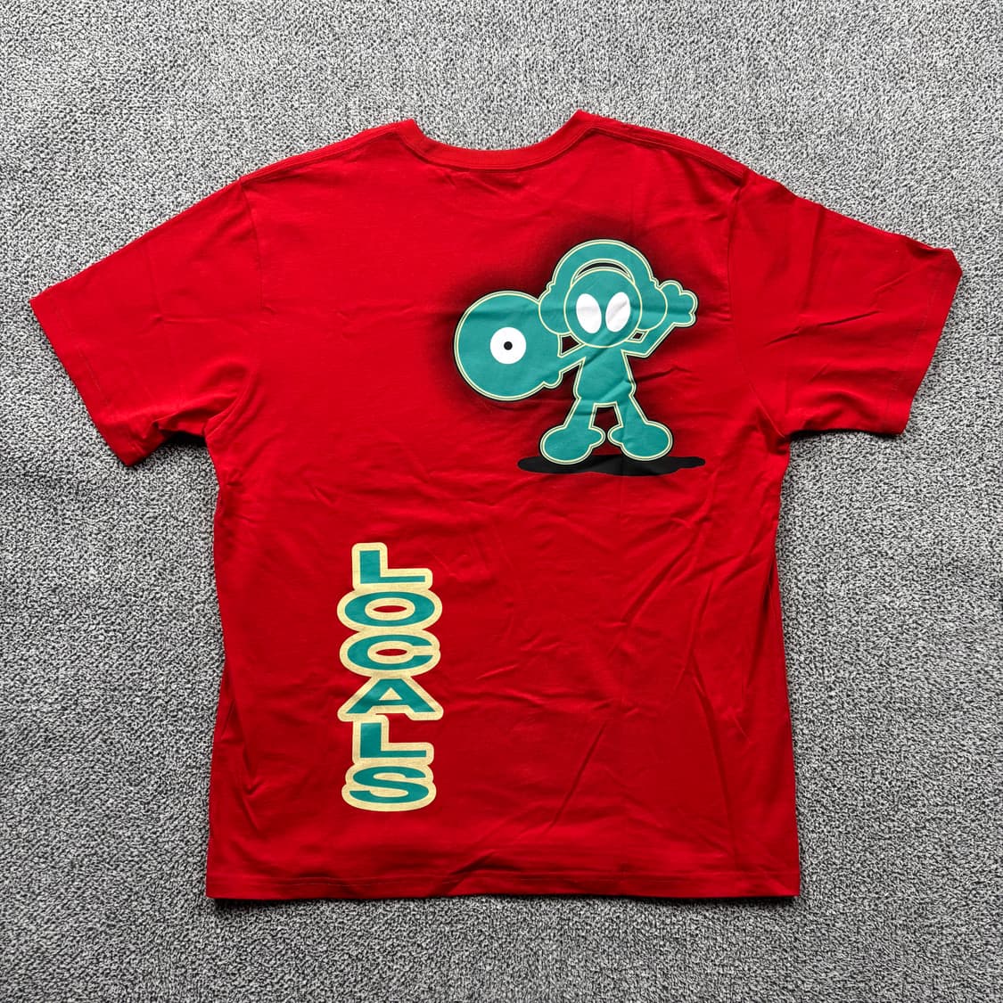 디스이즈네버댓 로컬스 레드 티셔츠 상품이미지1