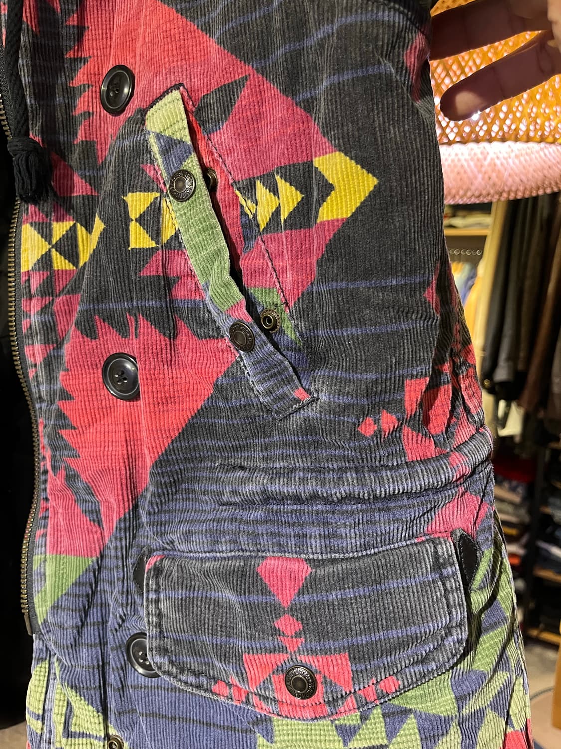 데님 앤 서플라이 랄프로렌 아즈텍 코듀로이 파카 상품이미지7