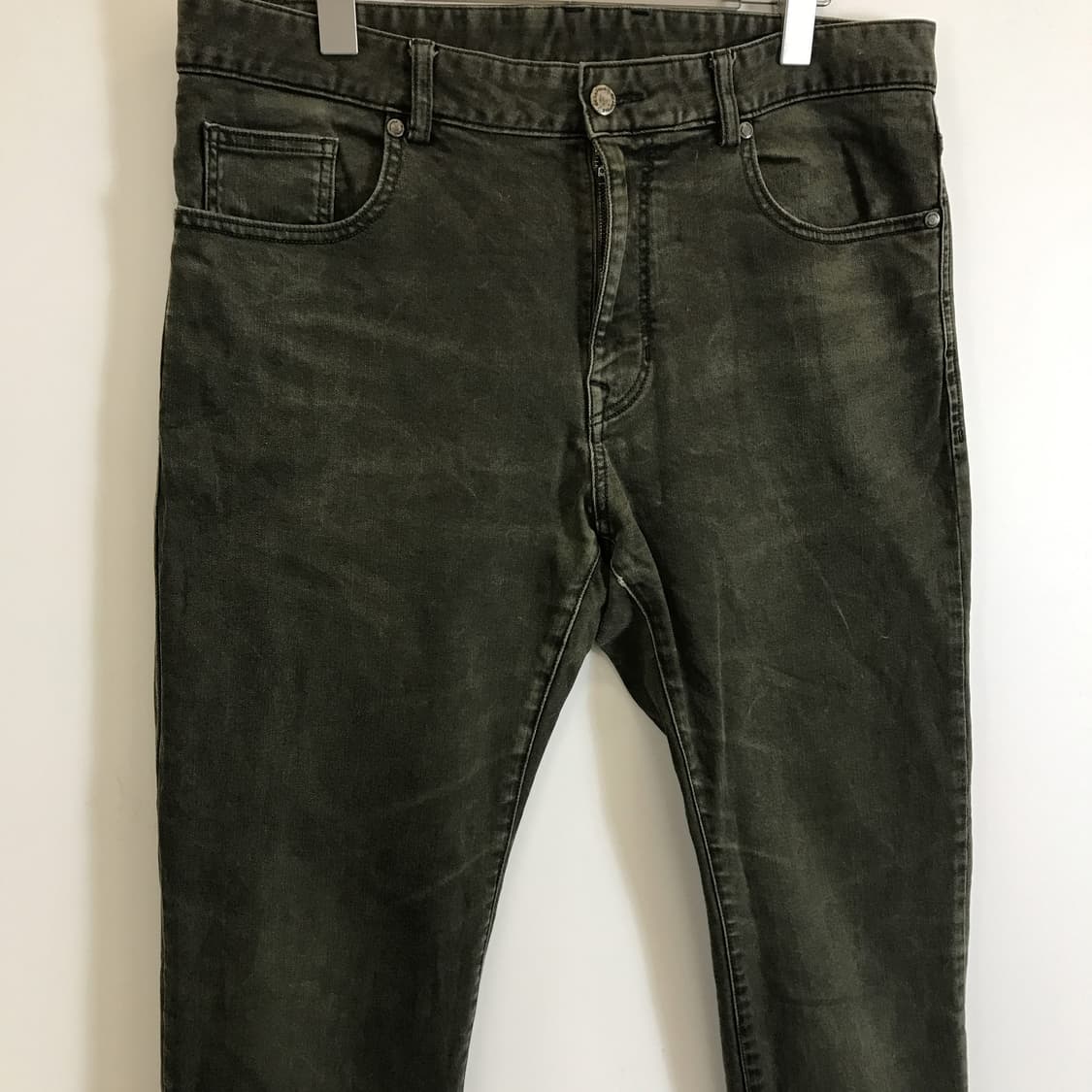 빈폴 가먼트다잉 카키 워시드데님팬츠 [34] 상품이미지2