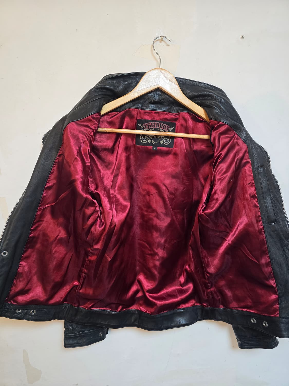 UGLYBROS 라이더 가죽 자켓 M.(새상품급) 상품이미지5