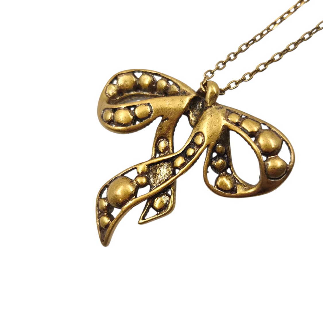 05s 마크제이콥스 엔틱 빅 리본 파베 목걸이 상품이미지6