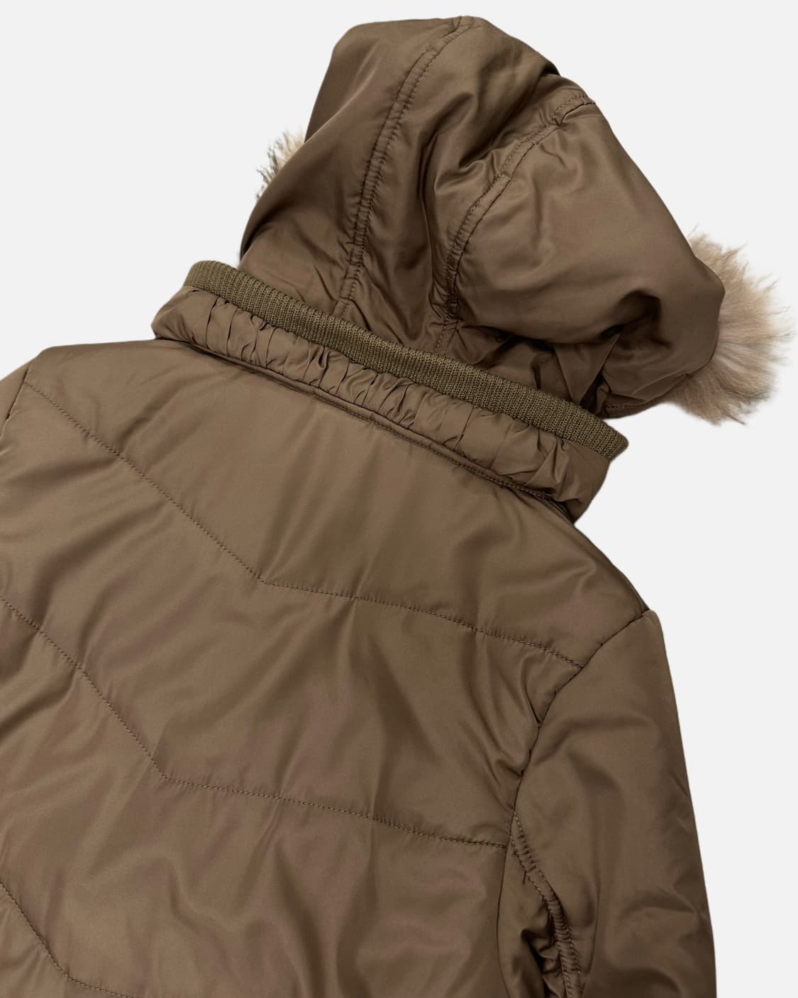 brown fur hood jumper 상품이미지6