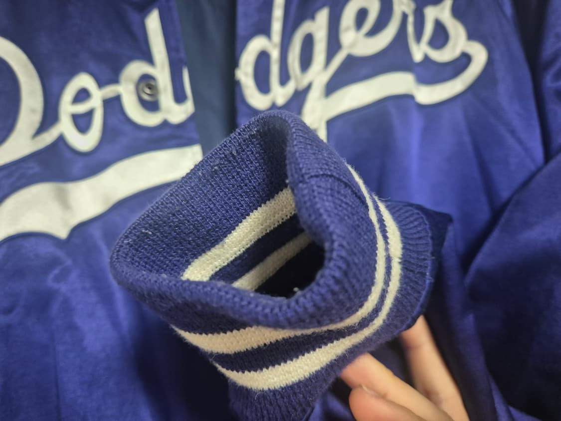 폴로랄프로렌 사틴 바시티 mlb la다저스 m사이즈 상품이미지4