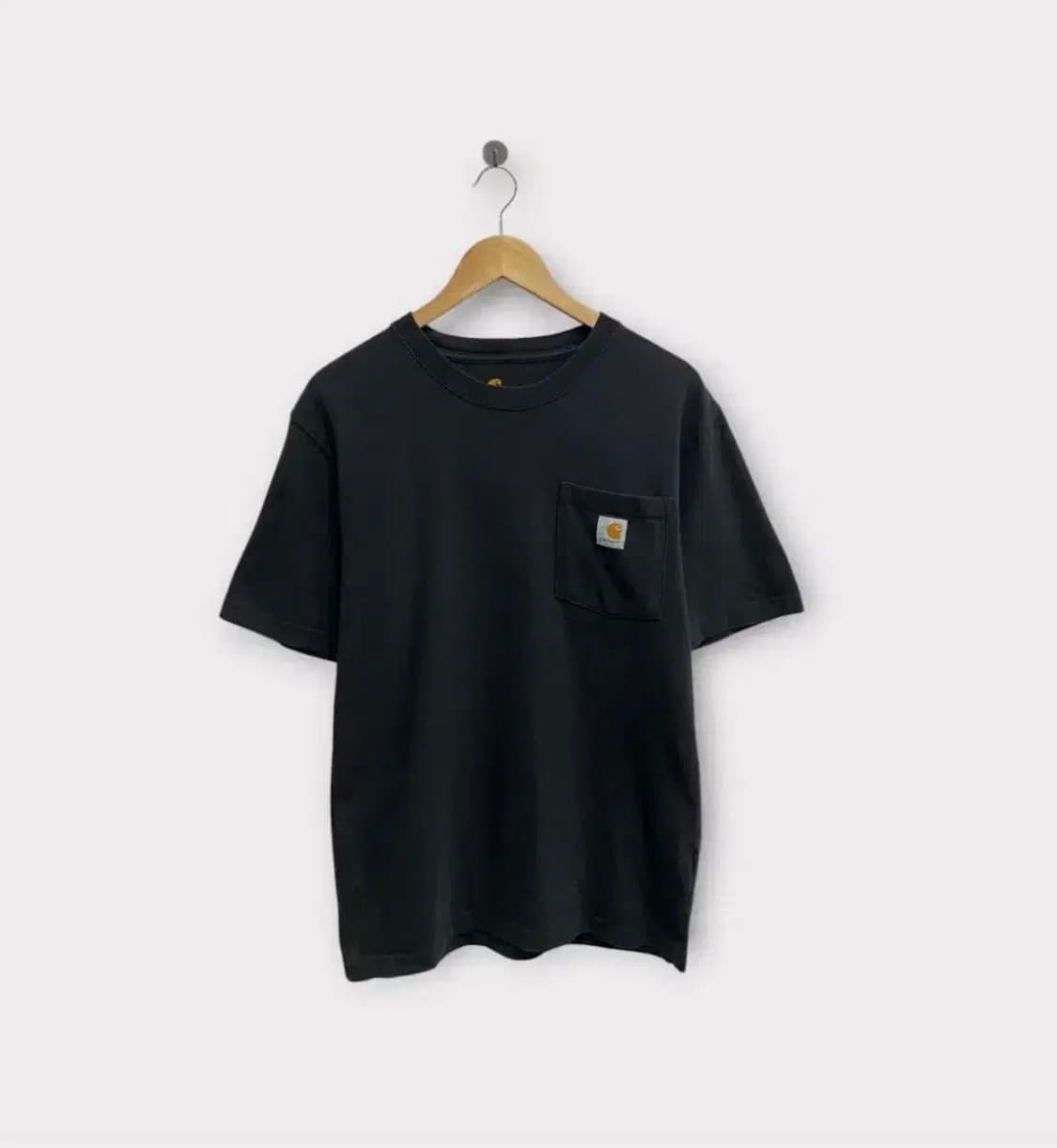 칼하트 시그니처 포켓 티셔츠 BK  S-M 상품이미지1
