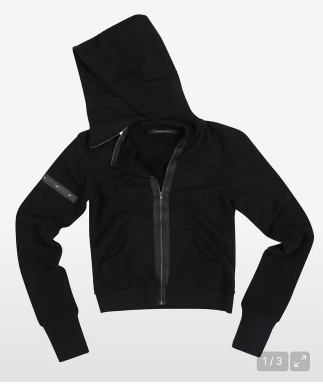 도그마 엑스 집업 FLEECE-BACK JERSEY SLIM HOODIE 상품이미지1