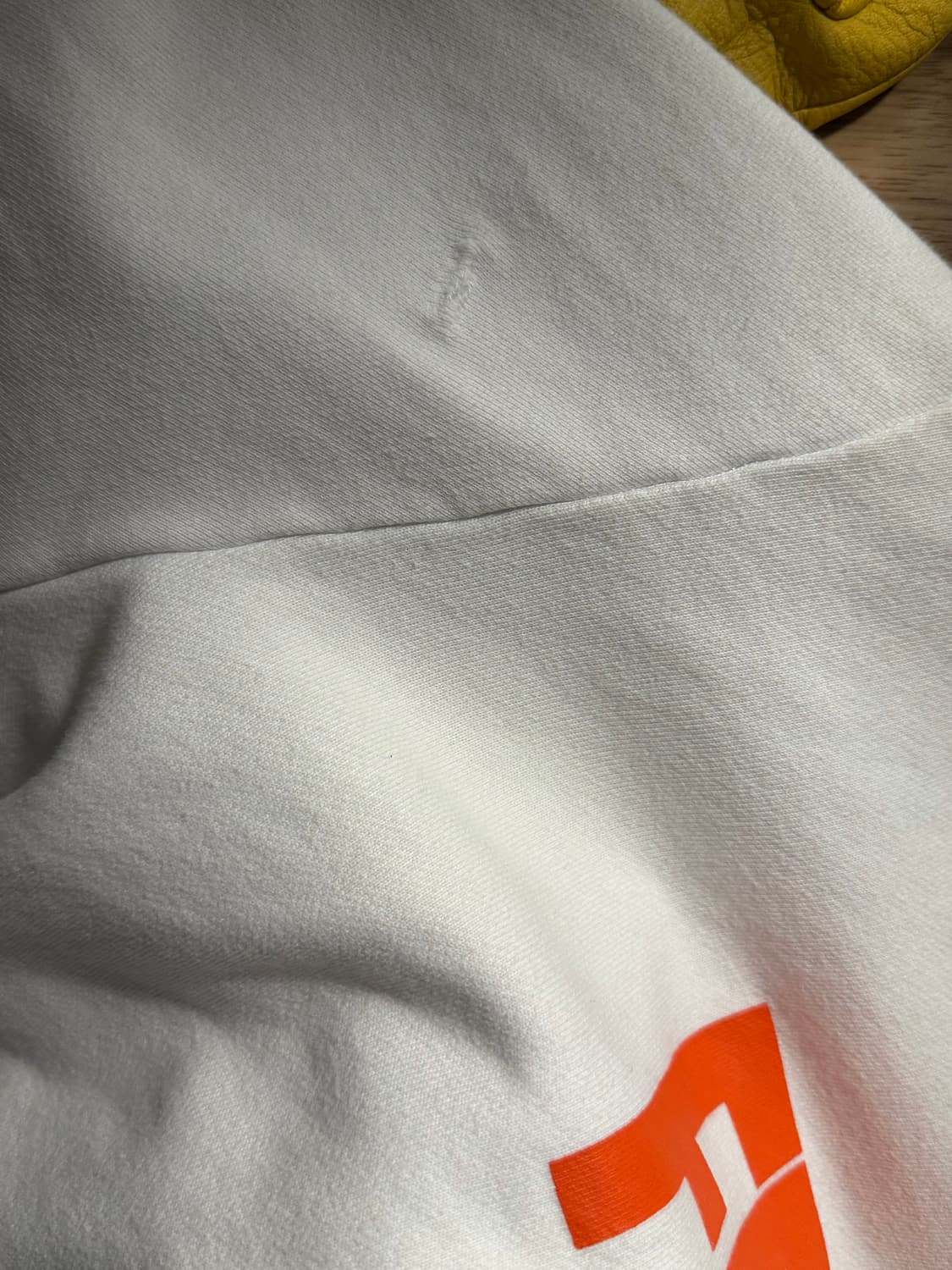 브이론 후디 화이트오렌지 상품이미지4