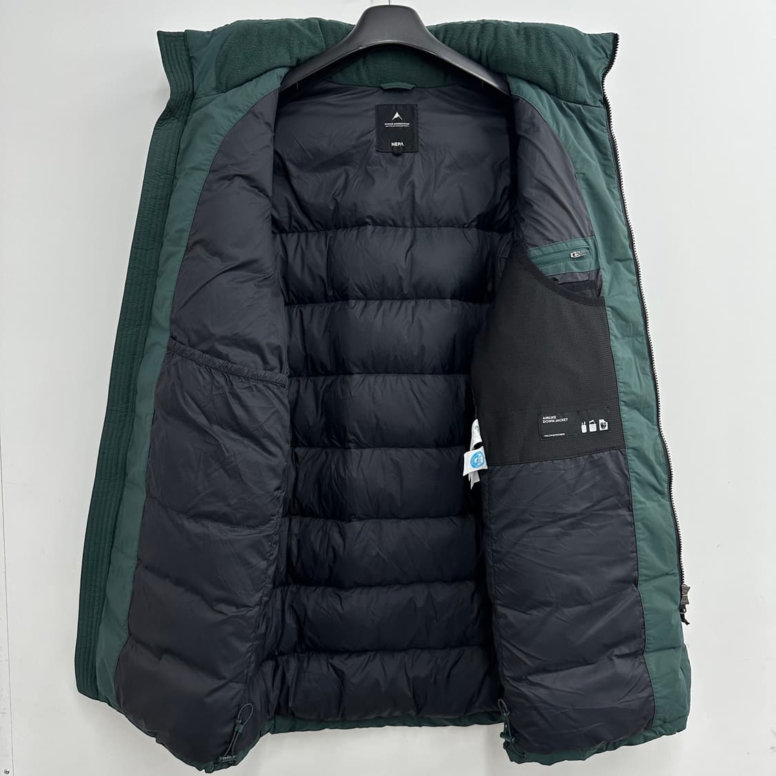 90 네파 남자 구스다운 롱패딩 상품이미지3