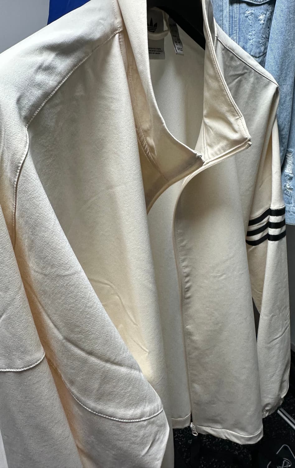 아디다스 아이보리 바람막이 자켓 XL 상품이미지2