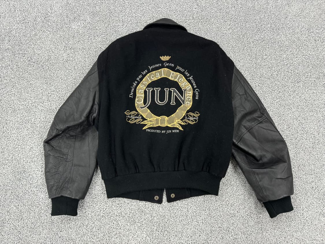 Junman japan 90s 레더 울바시티 상품이미지2