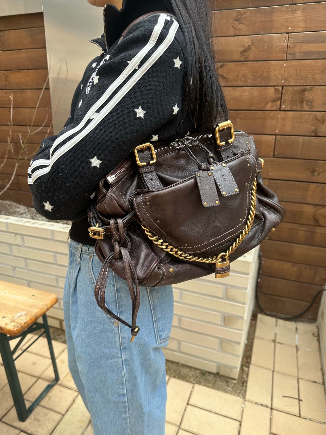 [A 정품] 끌로에 패딩턴백 다크브라운 상품이미지2