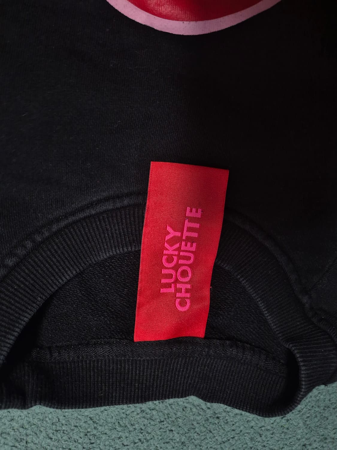 럭키슈에뜨 부엉이 맨투맨 블랙 36사이즈 상품이미지3