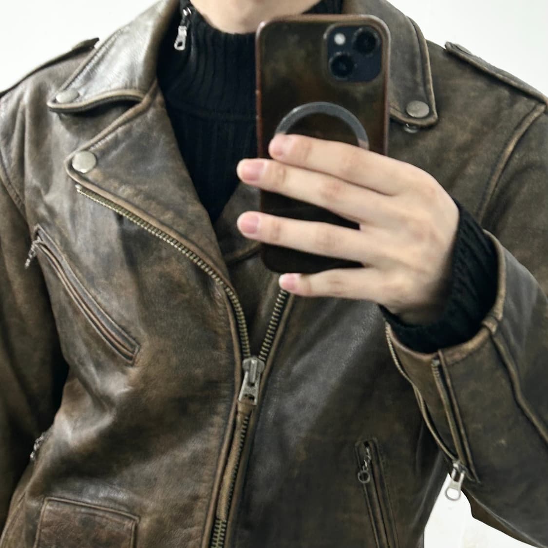 RBC 소가죽 라이더 자켓 상품이미지4