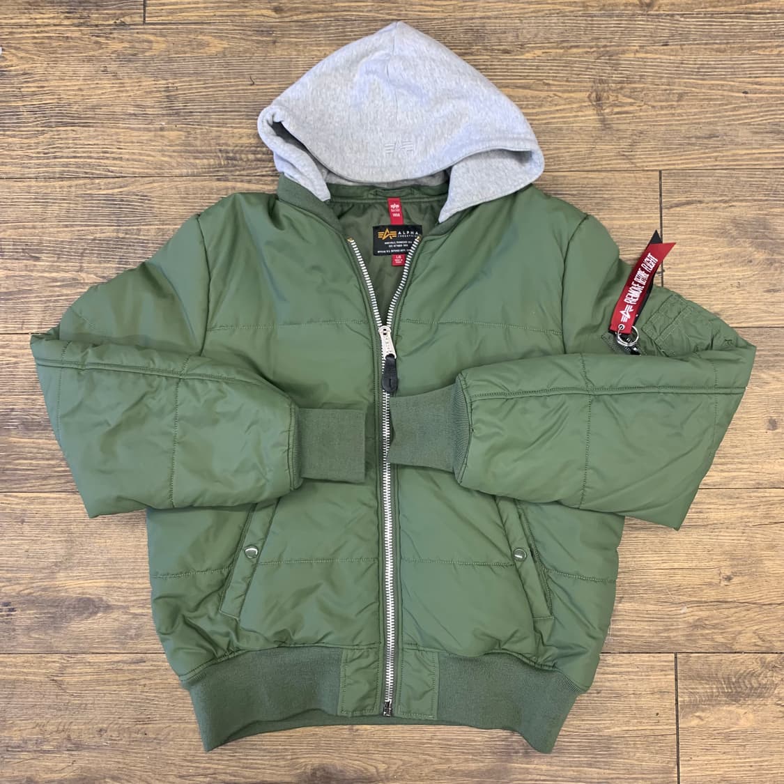 알파 인더스트리 나투스 퀄티드 MA-1 자켓 L 상품이미지1