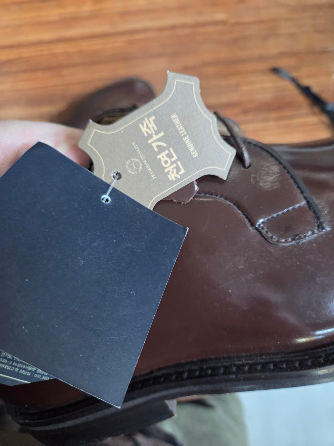 슈펀 더비슈즈 280 초콜릿 상품이미지7