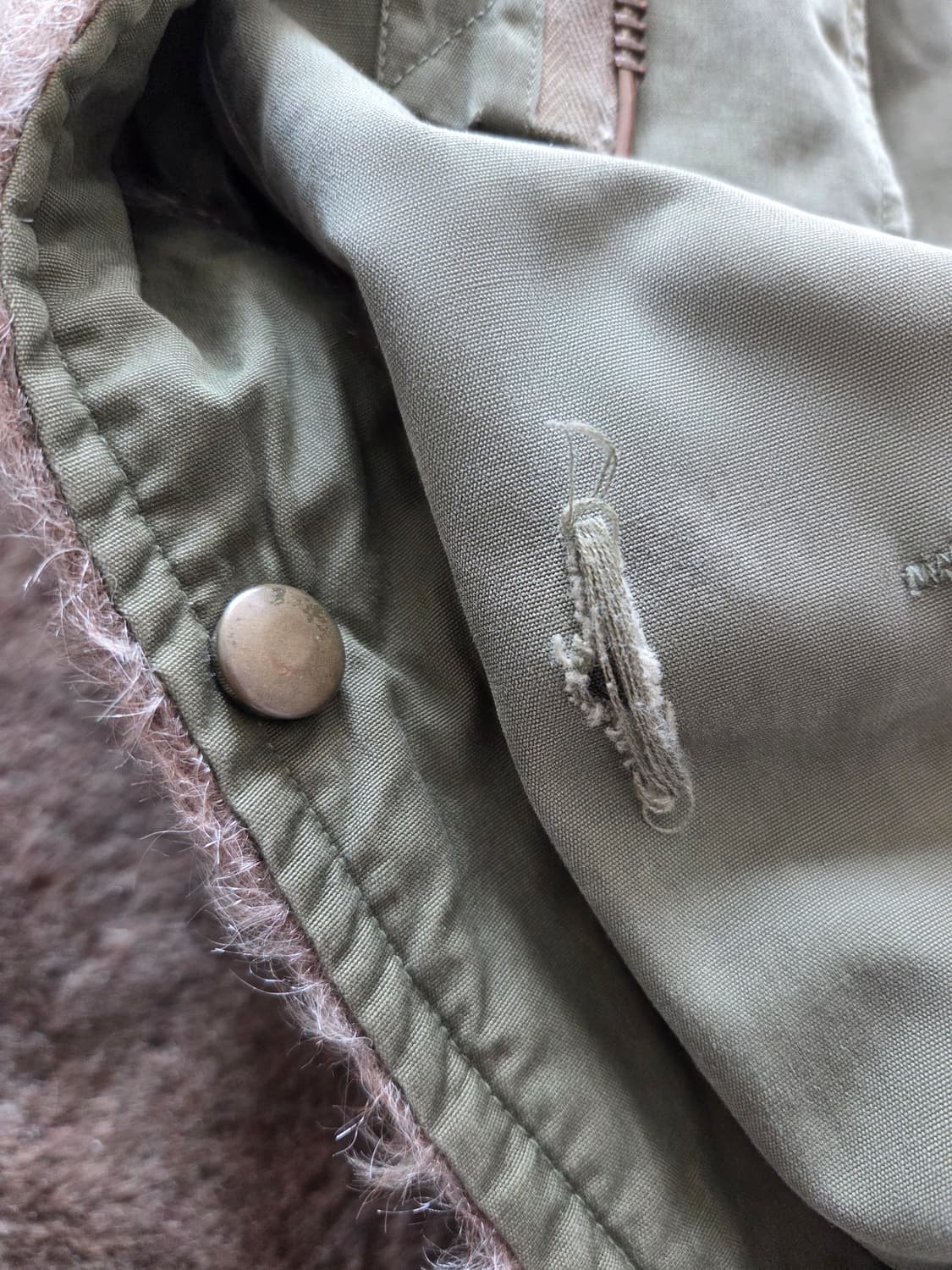 40s OG M-47 장진호 파카 초기형 상품이미지7