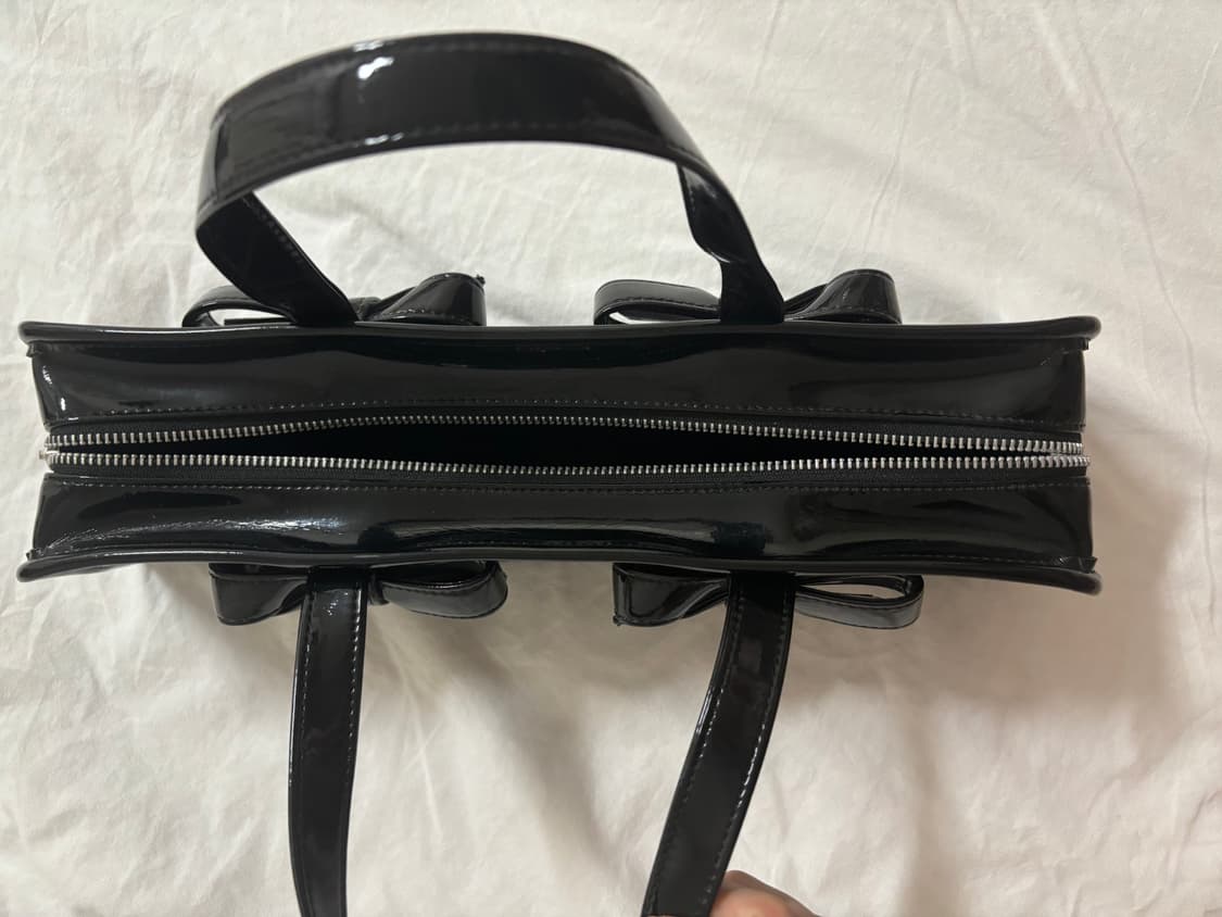 꼼데가르송걸 리본 플루트백 상품이미지4