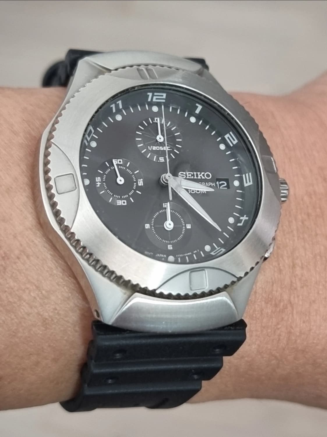 세이코 (SEIKO) 크로노 그래프 7T92-0AW0 시계 상품이미지2