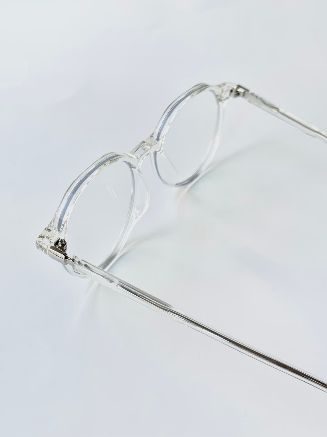 오피스 라운드 오버사이즈 블루라이트 렌즈 장착 뿔테 326 상품이미지5